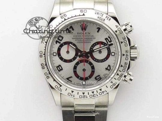 MiroTime 0108 Stretchable Daytona 116500 KING 1:1 Best Edition White Dial on SS Bracelet SH 1911